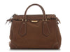 Burberry Prorsum Large Mushroom Suede Satchel