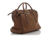 Burberry Prorsum Large Mushroom Suede Satchel