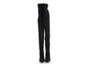Balenciaga Black Stretch Over The Knee Boots