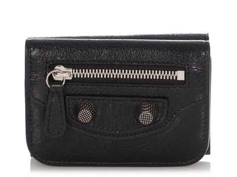 Balenciaga Mini Black Le Cagole Wallet