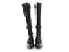 Balenciaga Black Embossed Leather Essex Boots