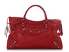 Balenciaga 2012 Coquelicot Agneau Giant 12 City
