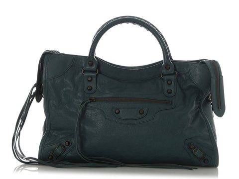 Balenciaga Vert Menthe Classic City