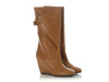 Balenciaga Cumin Brogues Wedge Boots