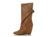 Balenciaga Cumin Brogues Wedge Boots