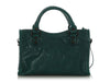 Balenciaga Mini Dark Emerald Le City