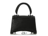 Balenciaga Small Black Hourglass x Le Cagole Top Handle Bag