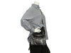 Balenciaga Mini Gunmetal Croc-Embossed Rodeo