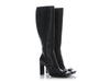 Balenciaga Black Leather Bel Air Tall Boots