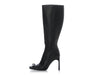 Balenciaga Black Leather Bel Air Tall Boots