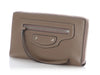Balenciaga Brown Neo Classic Zip Around Wallet