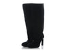 Balenciaga Black Suede Fargo Boots