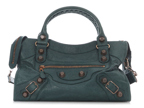 Balenciaga 2011 Vert Menthe Agneau Giant 21 City