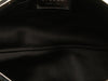 Bulgari Black Plissé Leather Evening Bag