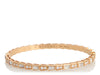 Bulgari 18K Rose Gold Diamond and Mother of Pearl Serpenti Viper Bracelet