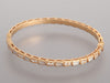 Bulgari 18K Rose Gold Diamond and Mother of Pearl Serpenti Viper Bracelet