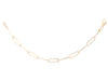14K Yellow Gold Paperclip Link Bracelet