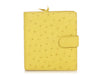 Bottega Veneta Yellow Ostrich Wallet