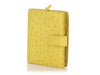 Bottega Veneta Yellow Ostrich Wallet