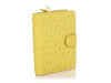 Bottega Veneta Yellow Ostrich Wallet