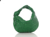 Bottega Veneta Metallic Green Patent Teen Jodie