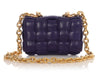 Bottega Venetta Maxi Blue Padded Chain Cassette Bag