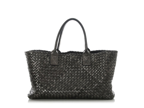 Botega Veneta Medium Pewter Moon Cabat