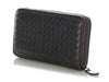 Bottega Veneta Anthracite Zip Around Continental Wallet