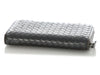 Bottega Veneta Anthracite Zip Around Continental Wallet