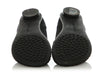 Bottega Veneta Black Atomic Mesh Ballerina Flats