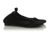 Bottega Veneta Black Atomic Mesh Ballerina Flats
