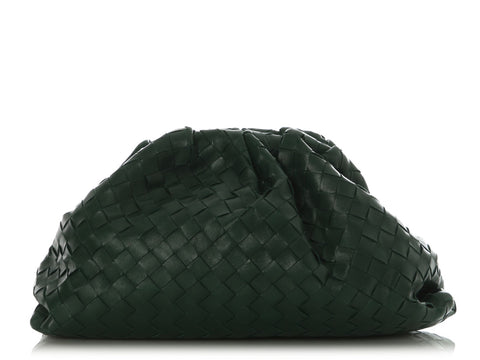 Bottega Veneta Green The Pouch Clutch