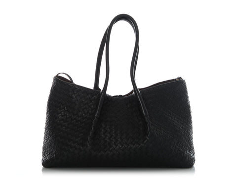 Bottega Veneta Large Black Calf Pinacoteca