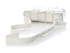 Bottega Maxi White Fringed Intrecciato Nappa Cassette Bag