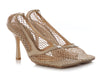 Bottega Veneta Taupe Mesh Pumps