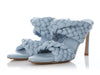 Bottega Veneta Blue Padded Woven Sandals