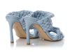 Bottega Veneta Blue Padded Woven Sandals