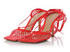 Bottega Veneta Red Mesh Pumps