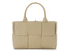Bottega Veneta Mini Beige Maxi Intrecciato Arco Tote