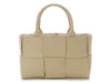 Bottega Veneta Mini Beige Maxi Intrecciato Arco Tote