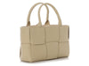 Bottega Veneta Mini Beige Maxi Intrecciato Arco Tote