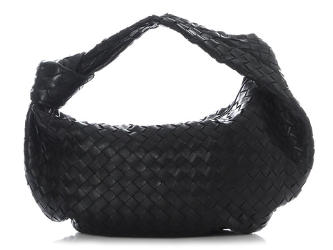 Bottega Veneta Black Lambskin Classic Jodie