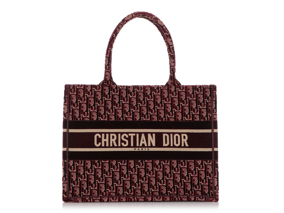 Christian dior burgundy bag Clearance