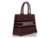 Dior Burgundy Oblique Book Tote