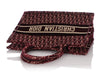Dior Burgundy Oblique Book Tote