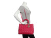 Dior Large Pink Lambskin Lady Dior