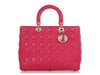 Dior Large Pink Lambskin Lady Dior