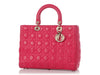 Dior Large Pink Lambskin Lady Dior