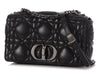 Dior Medium Black Macrocannage Caro