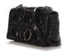 Dior Medium Black Macrocannage Caro